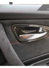 AutoTecknic Dry Carbon Interior Door Handle Trims BMW E82 1M | 1-Series                                     - BM-0376 - Image 3