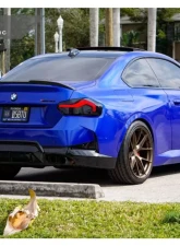 AutoTecknic Dry Carbon Versus Trunk Spoiler BMW G42 2-Series                                     - BM-0394 - Image 7