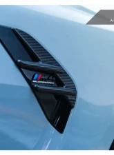 AutoTecknic Dry Carbon Fiber Fender Trim Set BMW G80 M3 | G82 | G83 M4                                     - BM-0407-G80 - Image 5