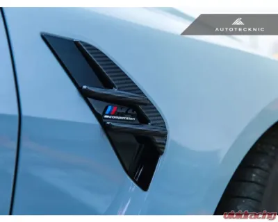 AutoTecknic Dry Carbon Fiber Fender Trim Set BMW G80 M3 | G82 | G83 M4 - BM-0407-G80