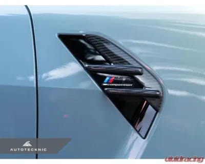 AutoTecknic Dry Carbon Fiber Fender Trim Set BMW G80 M3 | G82 | G83 M4 - BM-0407-G80