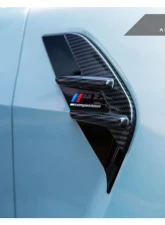 AutoTecknic Dry Carbon Fiber Fender Trim Set BMW G80 M3 | G82 | G83 M4                                     - BM-0407-G80 - Image 7