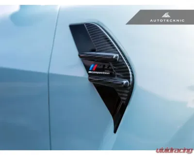 AutoTecknic Dry Carbon Fiber Fender Trim Set BMW G80 M3 | G82 | G83 M4 - BM-0407-G80