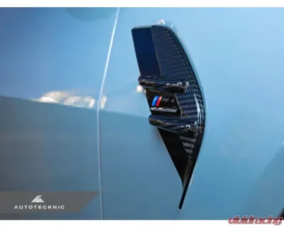 AutoTecknic Dry Carbon Fiber Fender Trim Set BMW G80 M3 | G82 | G83 M4 - BM-0407-G80