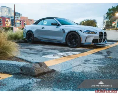 AutoTecknic Dry Carbon Fiber Fender Trim Set BMW G80 M3 | G82 | G83 M4 - BM-0407-G80