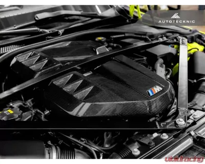 AutoTecknic Dry Carbon Fiber Engine Cover BMW G80 M3 | G82 | G83 M4 - BM-0408