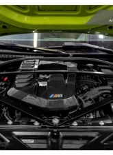 AutoTecknic Dry Carbon Fiber Engine Cover BMW G80 M3 | G82 | G83 M4                                     - BM-0408 - Image 4