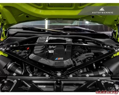 AutoTecknic Dry Carbon Fiber Engine Cover BMW G80 M3 | G82 | G83 M4 - BM-0408
