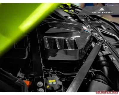 AutoTecknic Dry Carbon Fiber Engine Cover BMW G80 M3 | G82 | G83 M4 - BM-0408