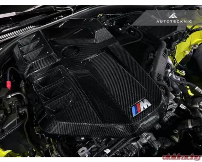 AutoTecknic Dry Carbon Fiber Engine Cover BMW G80 M3 | G82 | G83 M4 - BM-0408