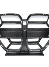 AutoTecknic Competizione Sport Dry Carbon Front Grille BMW G80 M3 | G82 | G83 M4                                     - BM-0412-DCG - Image 13