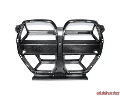 AutoTecknic Competizione Sport Dry Carbon Front Grille BMW G80 M3 | G82 | G83 M4 - BM-0412-DCG