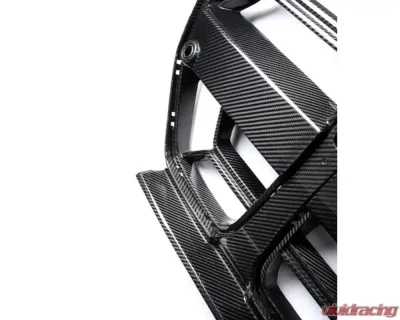 AutoTecknic Competizione Sport Dry Carbon Front Grille BMW G80 M3 | G82 | G83 M4 - BM-0412-DCG