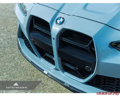 AutoTecknic Competizione Sport Dry Carbon Front Grille BMW G80 M3 | G82 | G83 M4 - BM-0412-DCG