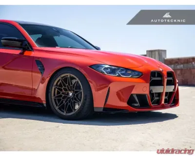 AutoTecknic Competizione Sport Gloss Black Front Grille BMW G80 M3 | G82 | G83 M4 - BM-0412-GB