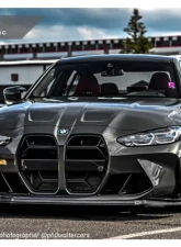 AutoTecknic Competizione Sport Gloss Black Front Grille BMW G80 M3 | G82 | G83 M4                                     - BM-0412-GB - Image 17