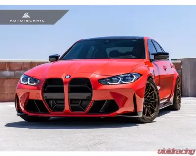 AutoTecknic Competizione Sport Gloss Black Front Grille BMW G80 M3 | G82 | G83 M4 - BM-0412-GB