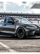 AutoTecknic Competizione Sport Gloss Black Front Grille BMW G80 M3 | G82 | G83 M4                                     - BM-0412-GB - Image 5