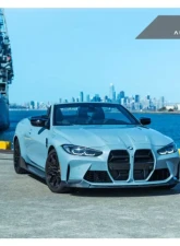 AutoTecknic Competizione Sport Gloss Black Front Grille BMW G80 M3 | G82 | G83 M4                                     - BM-0412-GB - Image 9