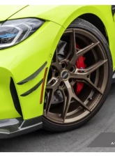 AutoTecknic Front Bumper Dry Carbon Canard Set BMW G80 M3 | G82 | G83 M4                                     - BM-0413 - Image 4