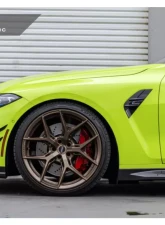 AutoTecknic Front Bumper Dry Carbon Canard Set BMW G80 M3 | G82 | G83 M4                                     - BM-0413 - Image 6