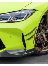 AutoTecknic Front Bumper Dry Carbon Canard Set BMW G80 M3 | G82 | G83 M4                                     - BM-0413 - Image 8
