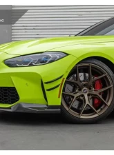 AutoTecknic Front Bumper Dry Carbon Canard Set BMW G80 M3 | G82 | G83 M4                                     - BM-0413 - Image 9