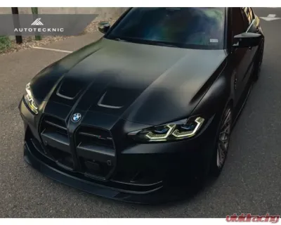 AutoTecknic Dry Carbon Motorsport V1 Front Grille BMW G80 M3 | G82 | G83 M4 - BM-0414-DCG-V1