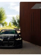 AutoTecknic Dry Carbon Motorsport V1 Front Grille BMW G80 M3 | G82 | G83 M4                                     - BM-0414-DCG-V1 - Image 7