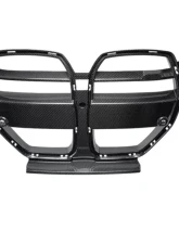 AutoTecknic Dry Carbon Motorsport V2 Front Grille BMW G80 M3 | G82 | G83 M4                                     - BM-0414-DCG-V2 - Image 7
