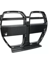 AutoTecknic Dry Carbon Motorsport V2 Front Grille BMW G80 M3 | G82 | G83 M4                                     - BM-0414-DCG-V2 - Image 3