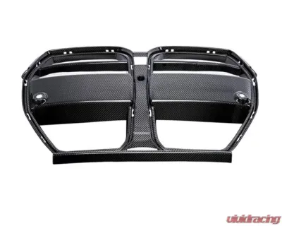 AutoTecknic Dry Carbon Motorsport V2 Front Grille BMW G80 M3 | G82 | G83 M4 - BM-0414-DCG-V2