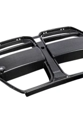 AutoTecknic Dry Carbon Motorsport V2 Front Grille BMW G80 M3 | G82 | G83 M4                                     - BM-0414-DCG-V2 - Image 6