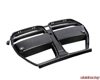 AutoTecknic Dry Carbon Motorsport V2 Front Grille BMW G80 M3 | G82 | G83 M4 - BM-0414-DCG-V2