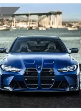 AutoTecknic Dry Carbon Podium V1 Front Grille BMW G80 M3 | G82 | G83 M4                                     - BM-0415-DCG - Image 2