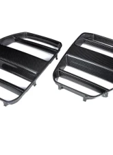 AutoTecknic Dry Carbon Podium V1 Front Grille BMW G80 M3 | G82 | G83 M4                                     - BM-0415-DCG - Image 3