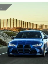 AutoTecknic Dry Carbon Podium V1 Front Grille BMW G80 M3 | G82 | G83 M4                                     - BM-0415-DCG - Image 5