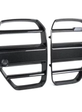 AutoTecknic Dry Carbon Podium V1 Front Grille BMW G80 M3 | G82 | G83 M4                                     - BM-0415-DCG - Image 7