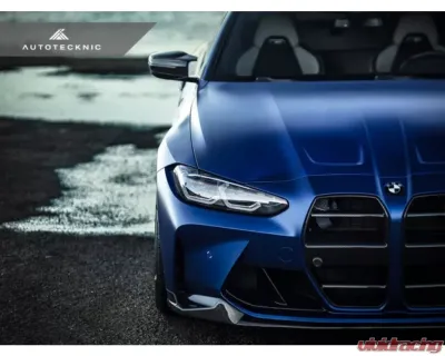 AutoTecknic Dry Carbon Podium V1 Front Grille BMW G80 M3 | G82 | G83 M4 - BM-0415-DCG