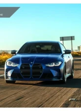 AutoTecknic Dry Carbon Podium V1 Front Grille BMW G80 M3 | G82 | G83 M4                                     - BM-0415-DCG - Image 10