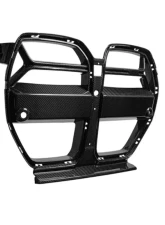 AutoTecknic Competizione GT4 Dry Carbon Front Grille BMW G80 M3 | G82 | G83 M4                                     - BM-0416-DCG - Image 2