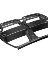 AutoTecknic Competizione GT4 Dry Carbon Front Grille BMW G80 M3 | G82 | G83 M4                                     - BM-0416-DCG - Image 4