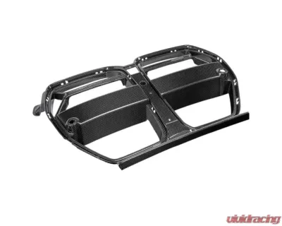 AutoTecknic Competizione GT4 Dry Carbon Front Grille BMW G80 M3 | G82 | G83 M4 - BM-0416-DCG