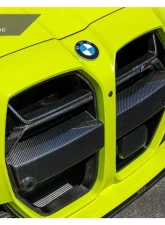 AutoTecknic Competizione GT4 Dry Carbon Front Grille BMW G80 M3 | G82 | G83 M4                                     - BM-0416-DCG - Image 8