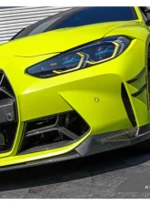 AutoTecknic Competizione GT4 Dry Carbon Front Grille BMW G80 M3 | G82 | G83 M4                                     - BM-0416-DCG - Image 9