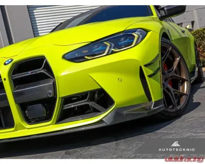 AutoTecknic Competizione GT4 Dry Carbon Front Grille BMW G80 M3 | G82 | G83 M4 - BM-0416-DCG