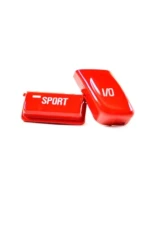 AutoTecknic Gloss Red M-Track Mode Steering Wheel Button BMW E46 M3 ZCP                                     - BM-0501-RD - Image 7