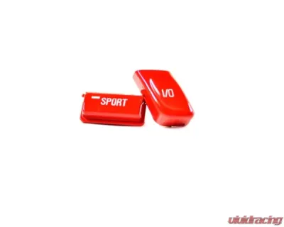 AutoTecknic Gloss Red M-Track Mode Steering Wheel Button BMW E46 M3 ZCP - BM-0501-RD