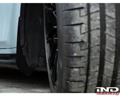 AutoTecknic Carbon Fiber Front Splash Guards BMW G80 M3 | G82 | G83 M4 - BM-0505