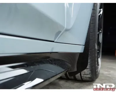 AutoTecknic Carbon Fiber Front Splash Guards BMW G80 M3 | G82 | G83 M4 - BM-0505